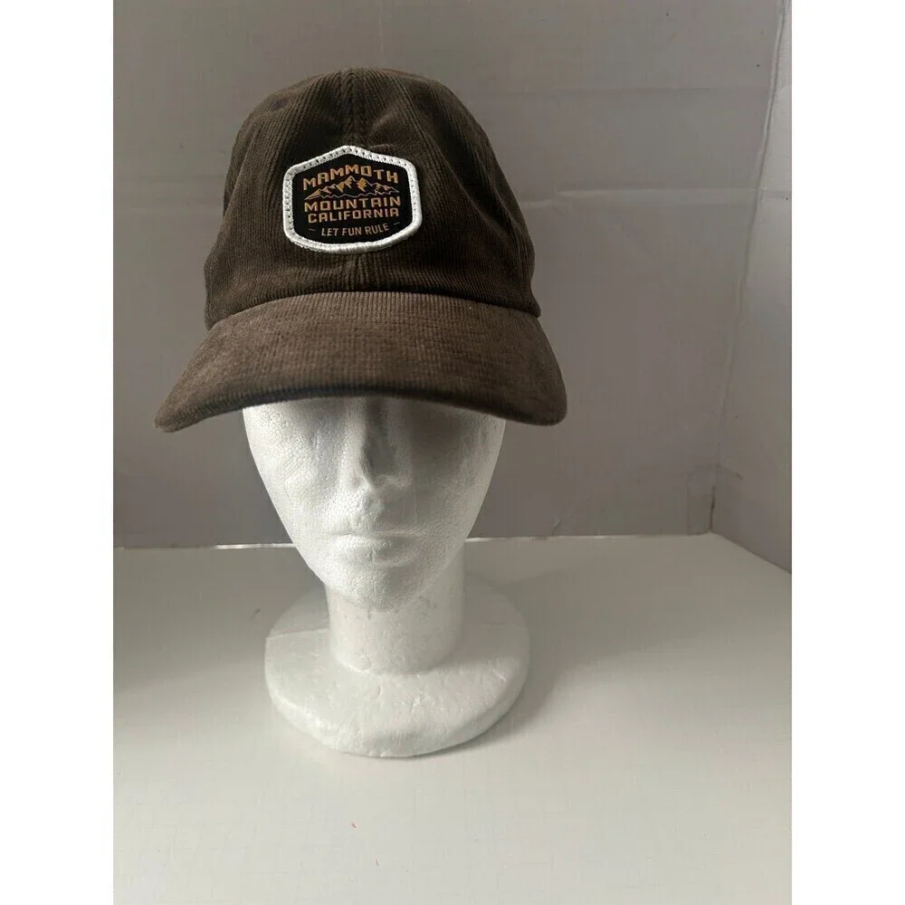 Mammoth Mountain Corduroy Hat Cap